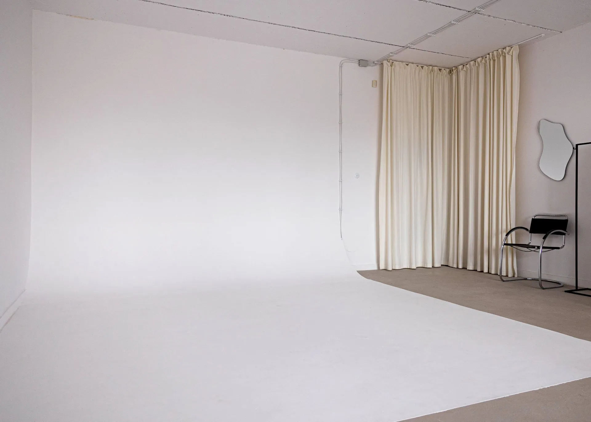Studio SPOT 2.0, widok na cykloramę z innej perspektywy